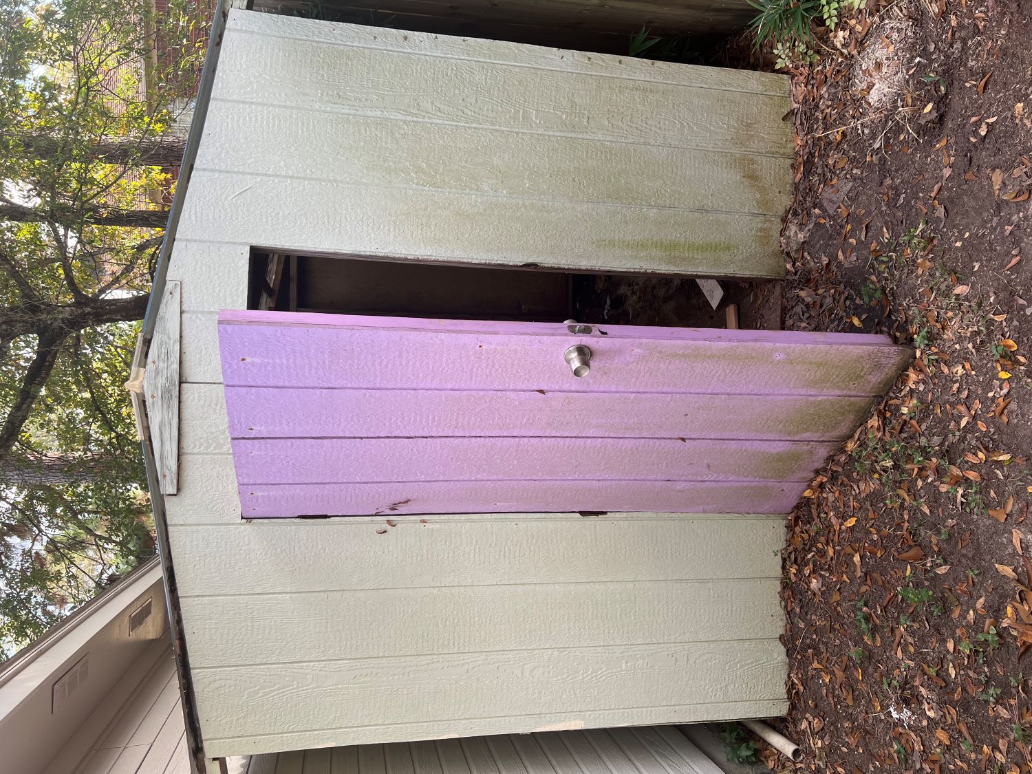 Old shed demolition and removal in The Woodlands